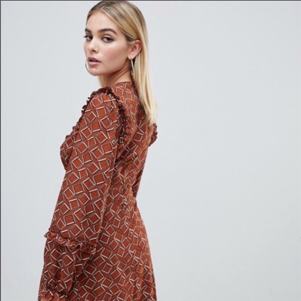 ASOS Ruffle Dress - Picture 2 of 4